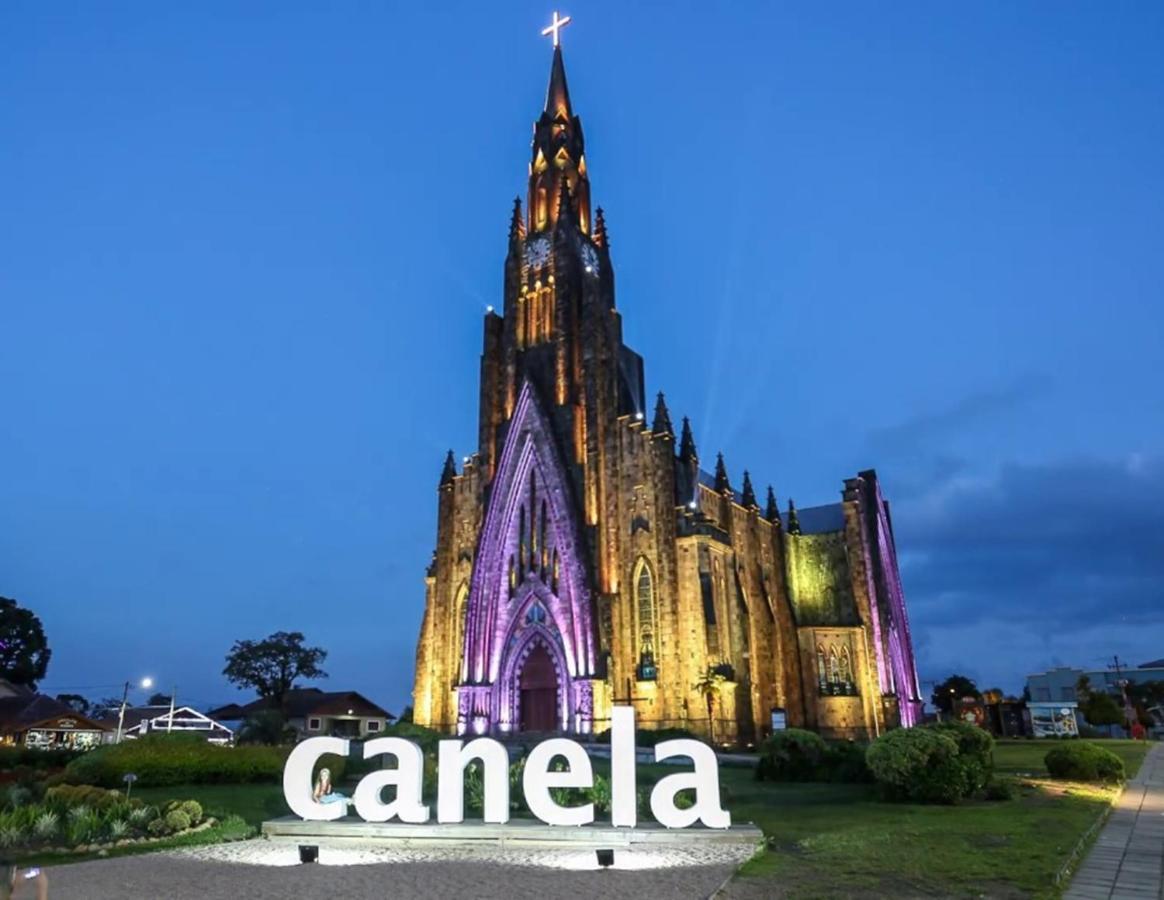 Chale Tematico Em Pipa De Vinho - Parada Da Pipa Chales Canela Kültér fotó